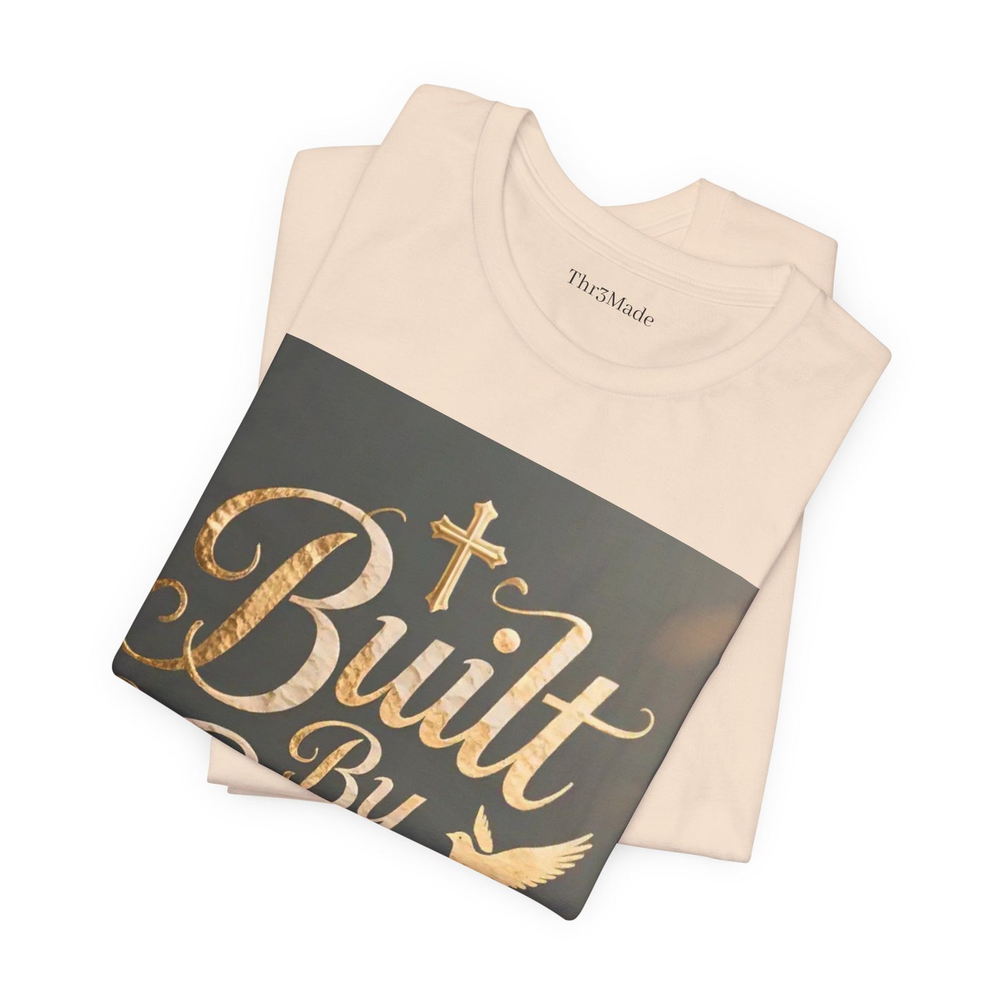 Built By Grace T‑Shirt — Christian Faith Inspirational Tee