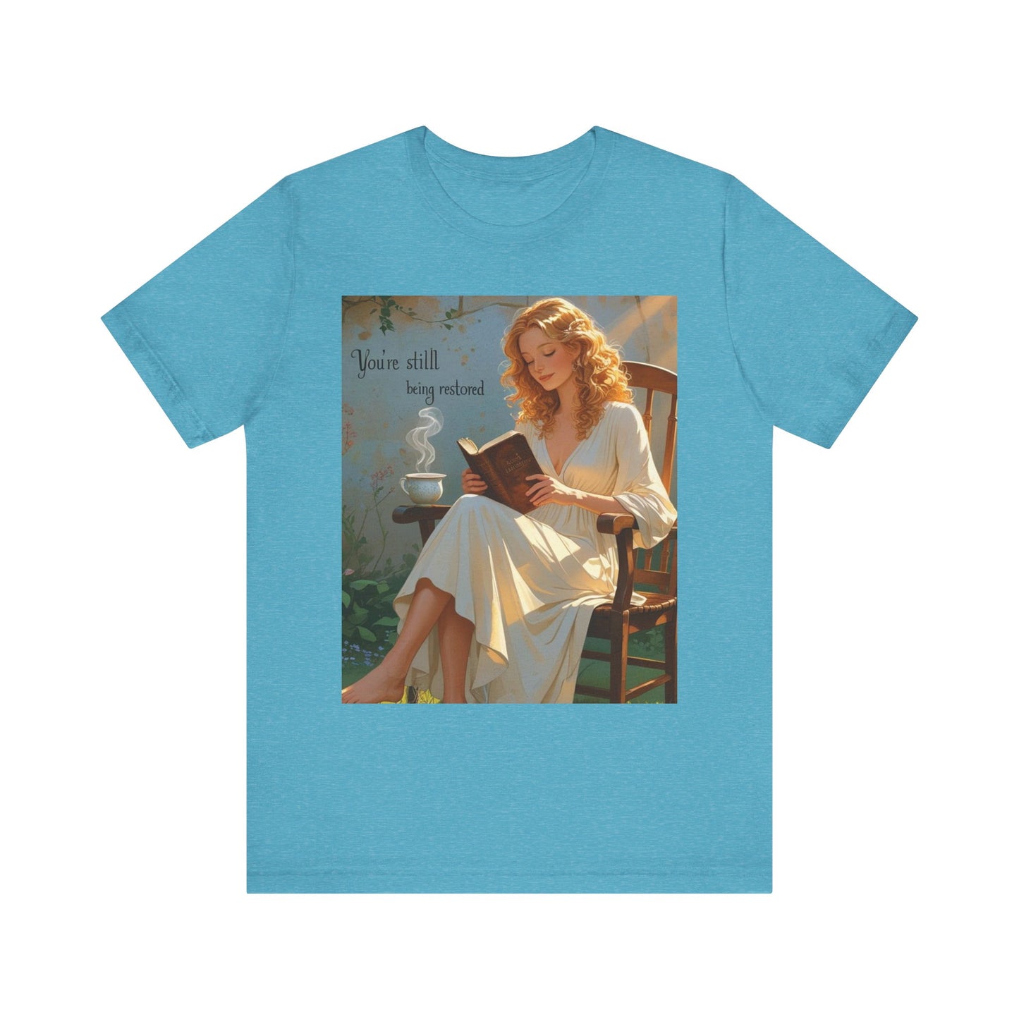 Relaxed Reading Tee - Vintage Aesthetic Tee, Book Lover Gift, Casual Wear, Literary Shirt, Cozy Fashion, women empowerment