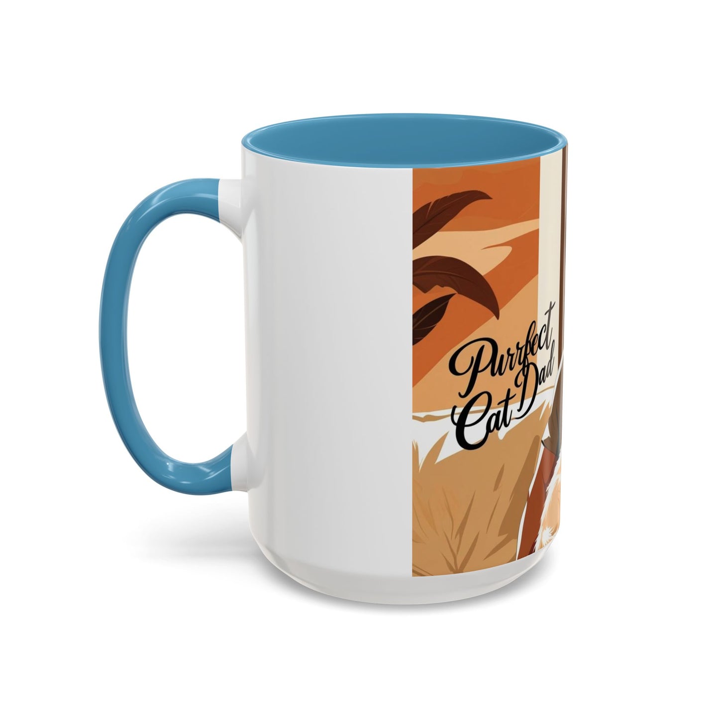 Perfect Dad Coffee Mug | Cat Lover Gift | Fun Mug for Dad | Personalized Drinkware | Fathers Day Gift Idea | Coffee Cup for Cat Dads