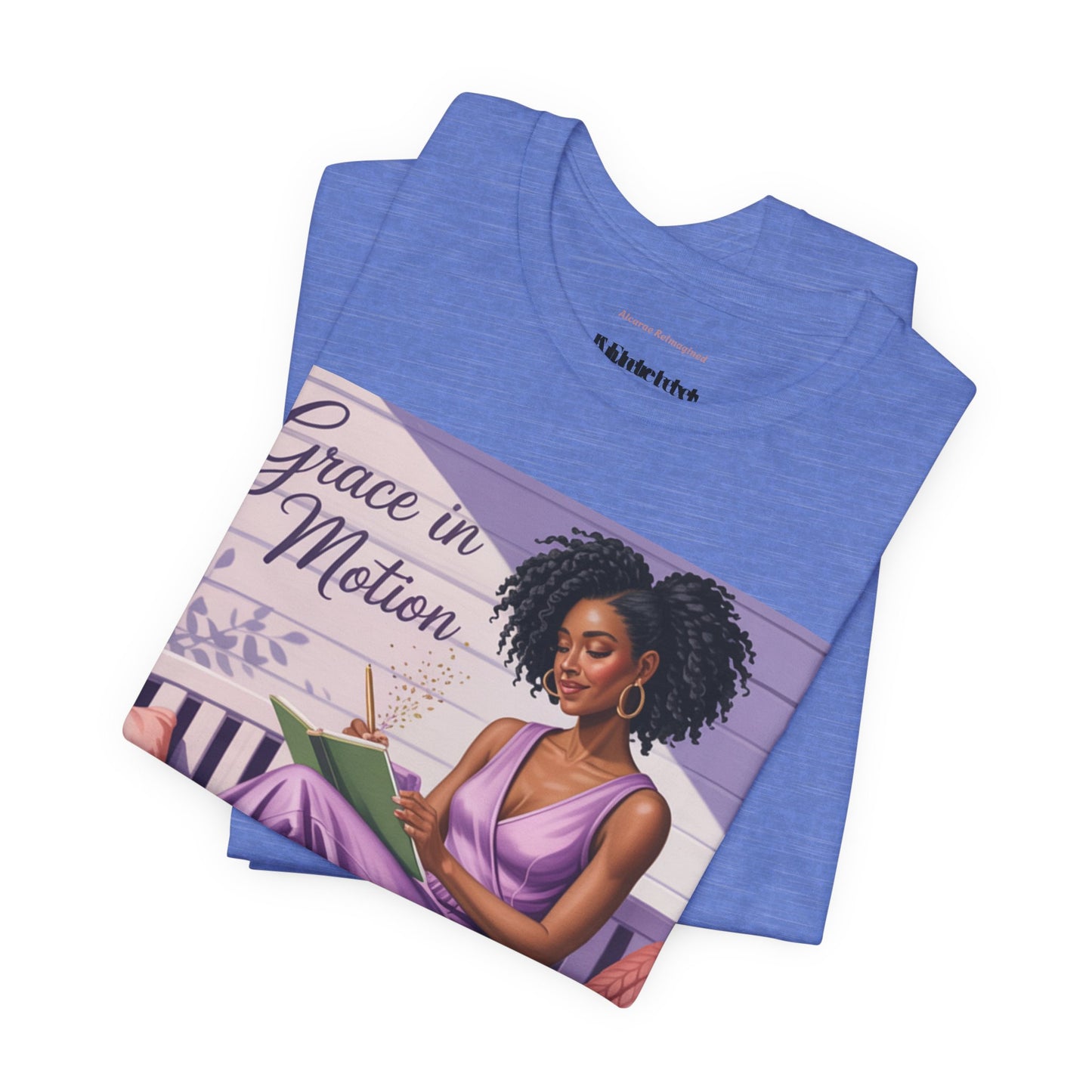 Grace in Motion Unisex Jersey Tee - Empowering Art for Relaxation and Self-Care