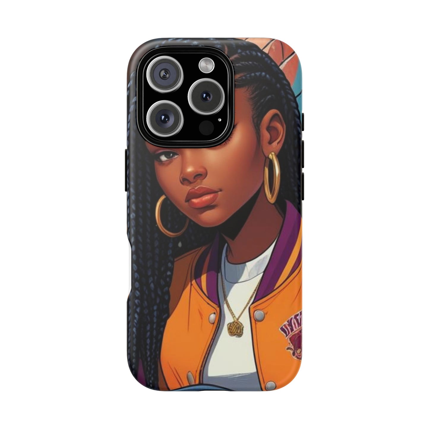 Stylish Phone Case - Urban Vibe, Tough Cases, Unique Artwork, Gifts for Teens, Trendy Accessories, Phone Protection, Girls