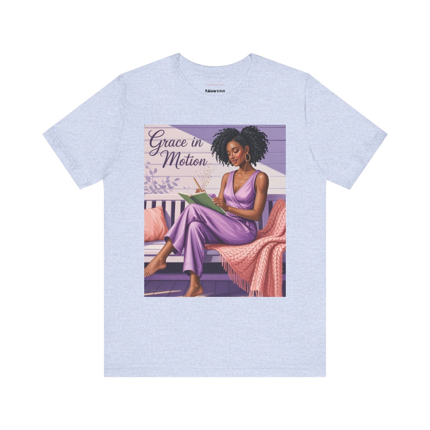 Grace in Motion Unisex Jersey Tee - Empowering Art for Relaxation and Self-Care