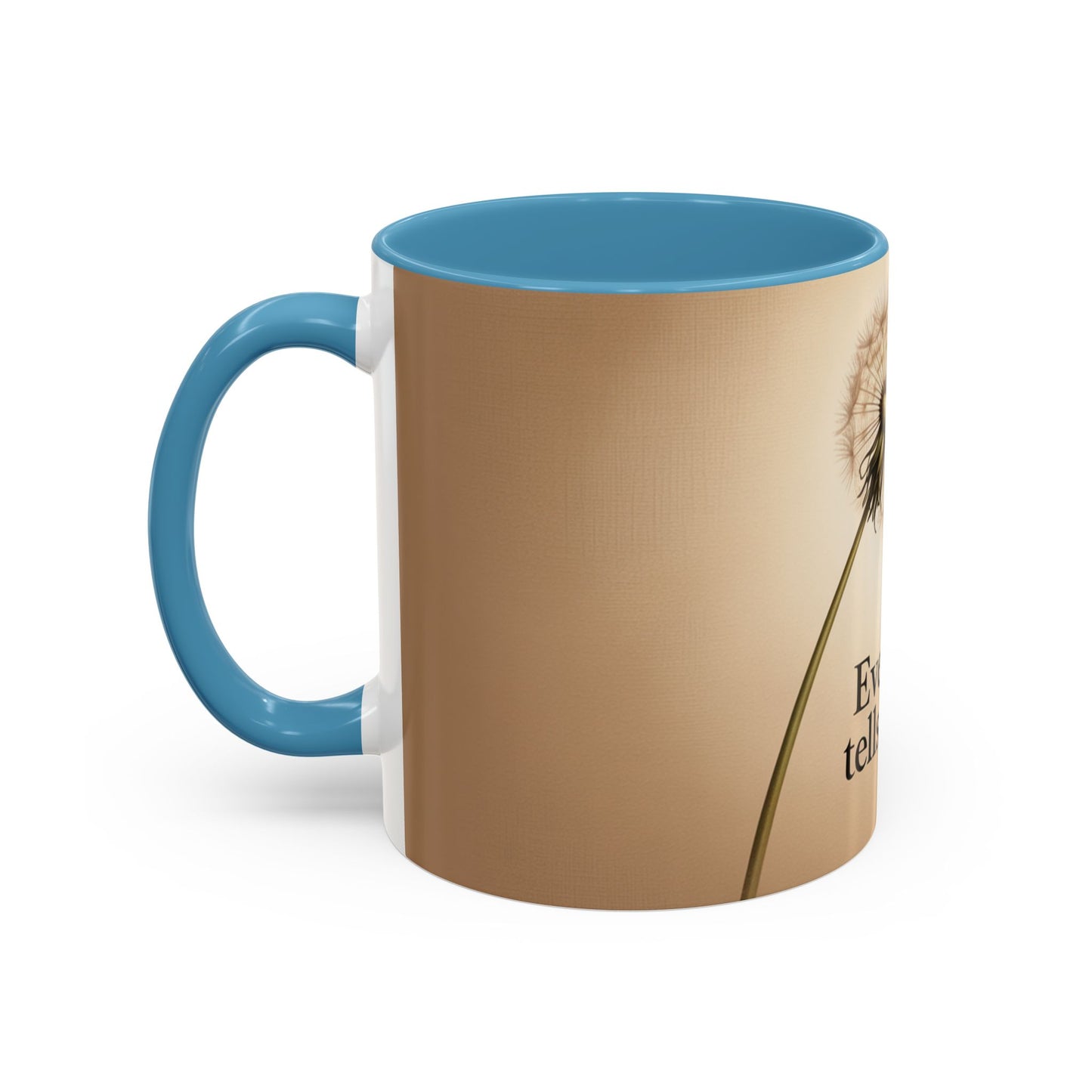 Dandelion Scar Inspirational Coffee Mug - Every Scar Tells a Story - 11/15oz