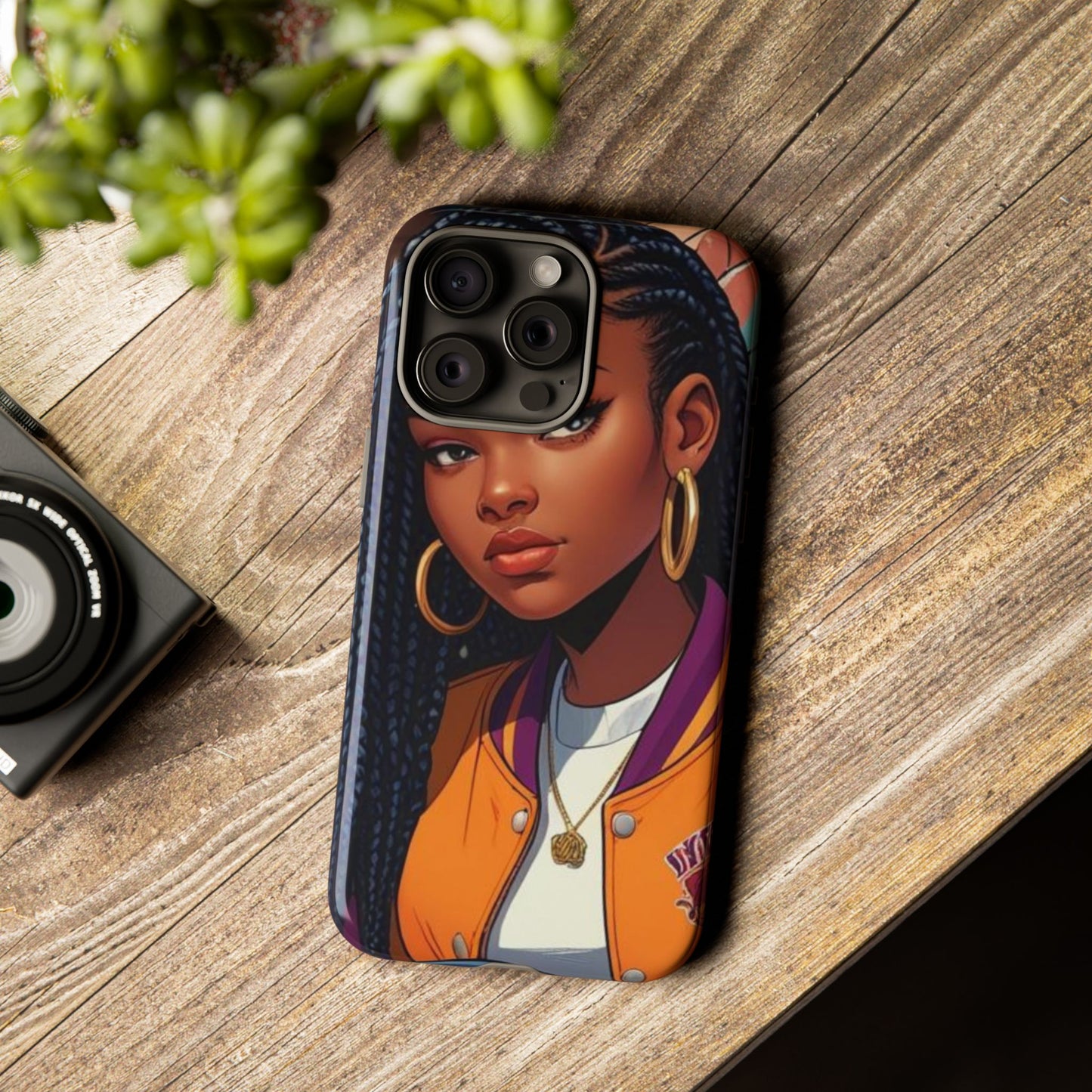 Stylish Phone Case - Urban Vibe, Tough Cases, Unique Artwork, Gifts for Teens, Trendy Accessories, Phone Protection, Girls