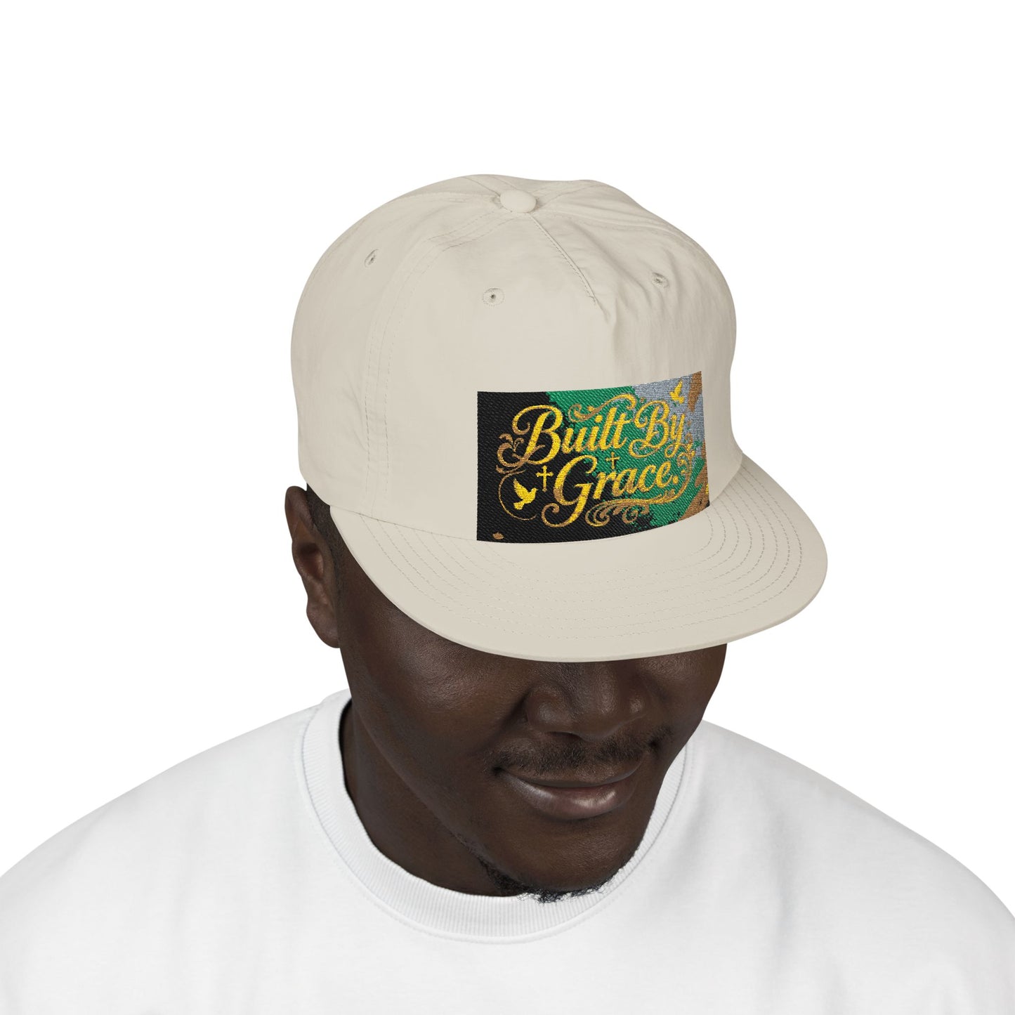 Built By Grace Surf Cap – Sequin Patch Beach Hat