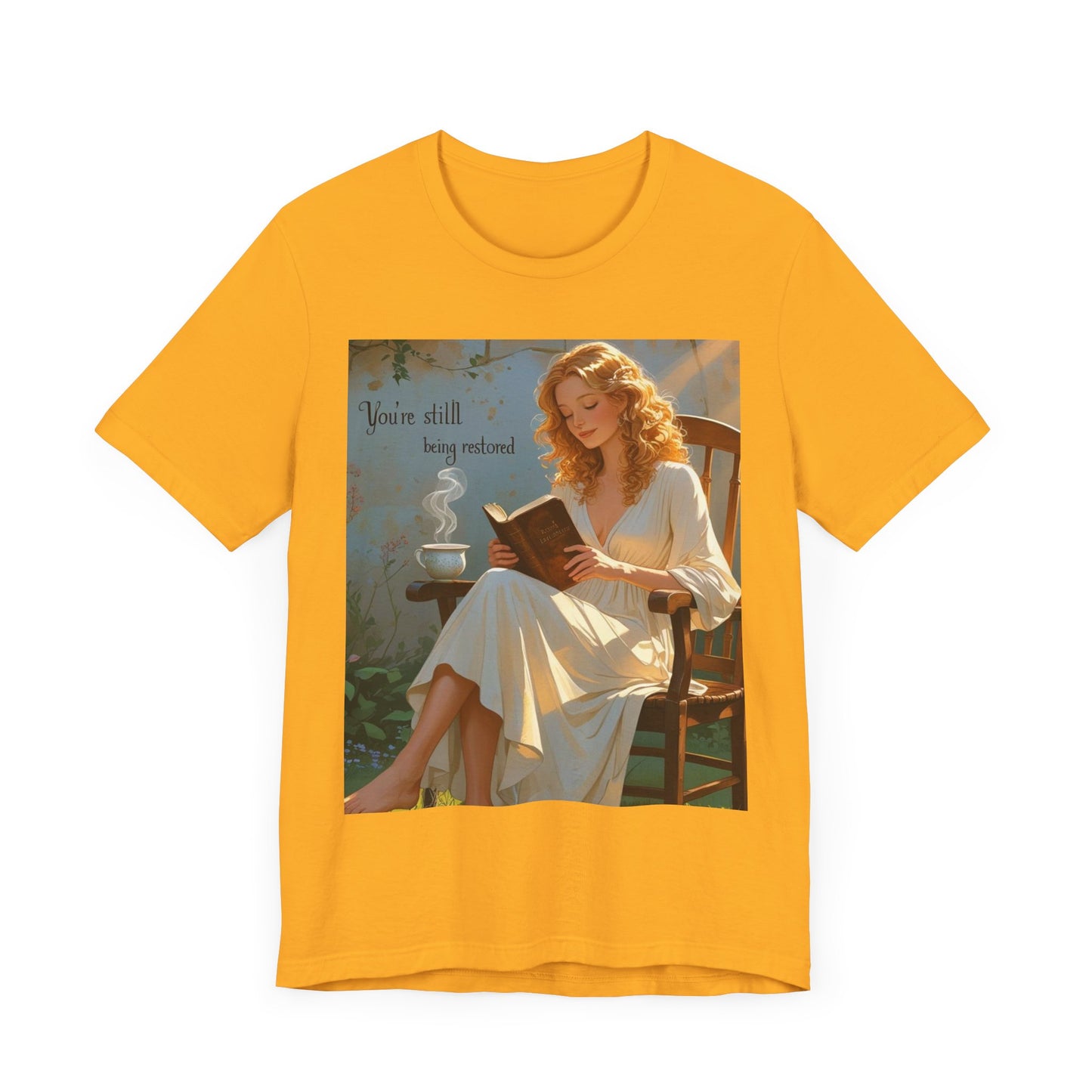 Relaxed Reading Tee - Vintage Aesthetic Tee, Book Lover Gift, Casual Wear, Literary Shirt, Cozy Fashion, women empowerment