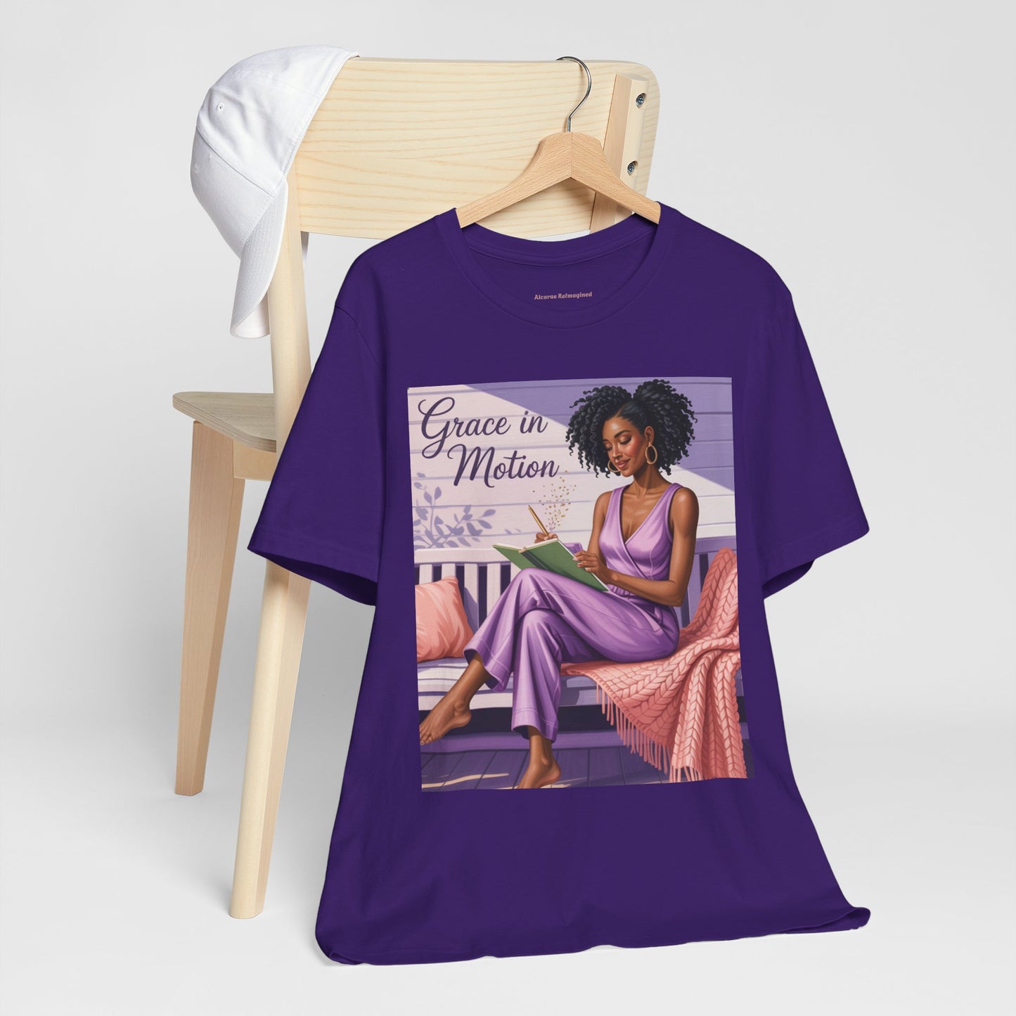 Grace in Motion Unisex Jersey Tee - Empowering Art for Relaxation and Self-Care