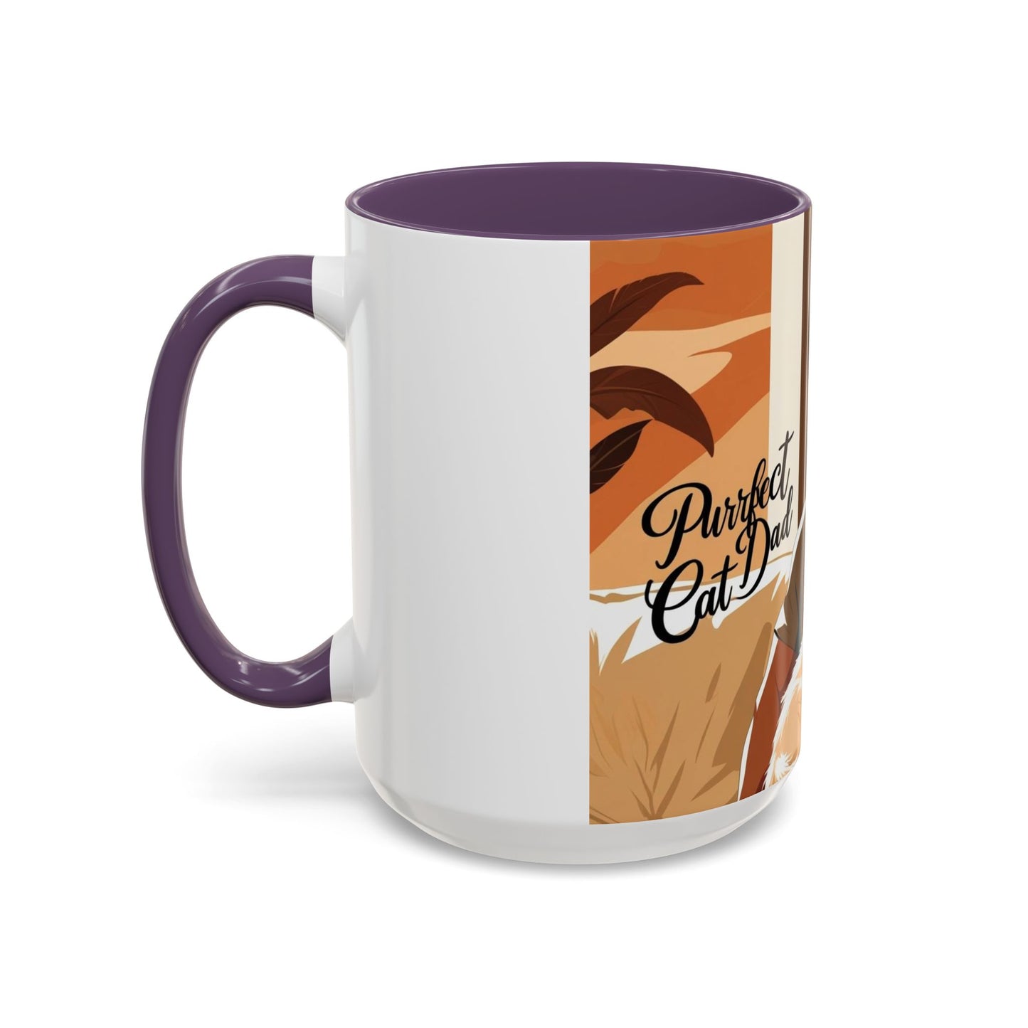 Perfect Dad Coffee Mug | Cat Lover Gift | Fun Mug for Dad | Personalized Drinkware | Fathers Day Gift Idea | Coffee Cup for Cat Dads