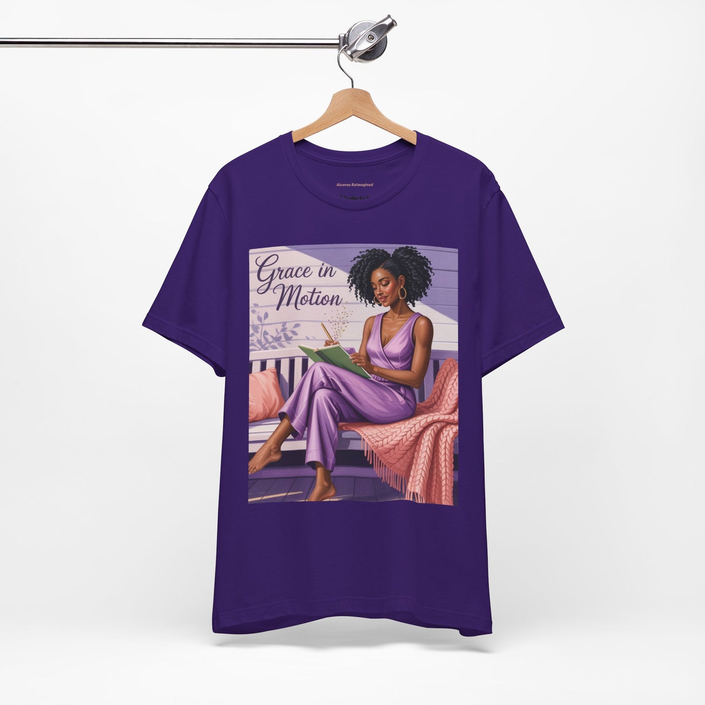 Grace in Motion Unisex Jersey Tee - Empowering Art for Relaxation and Self-Care