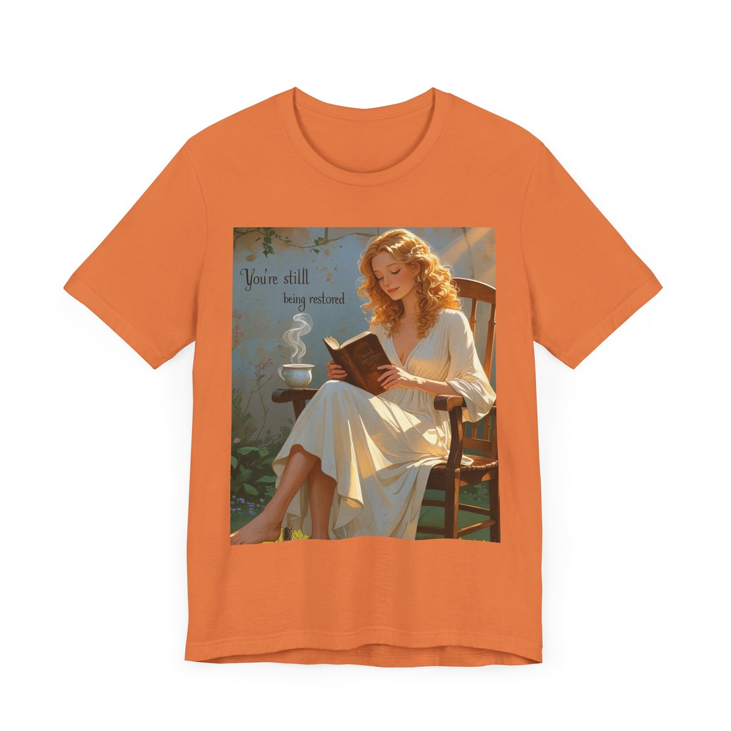 Relaxed Reading Tee - Vintage Aesthetic Tee, Book Lover Gift, Casual Wear, Literary Shirt, Cozy Fashion, women empowerment