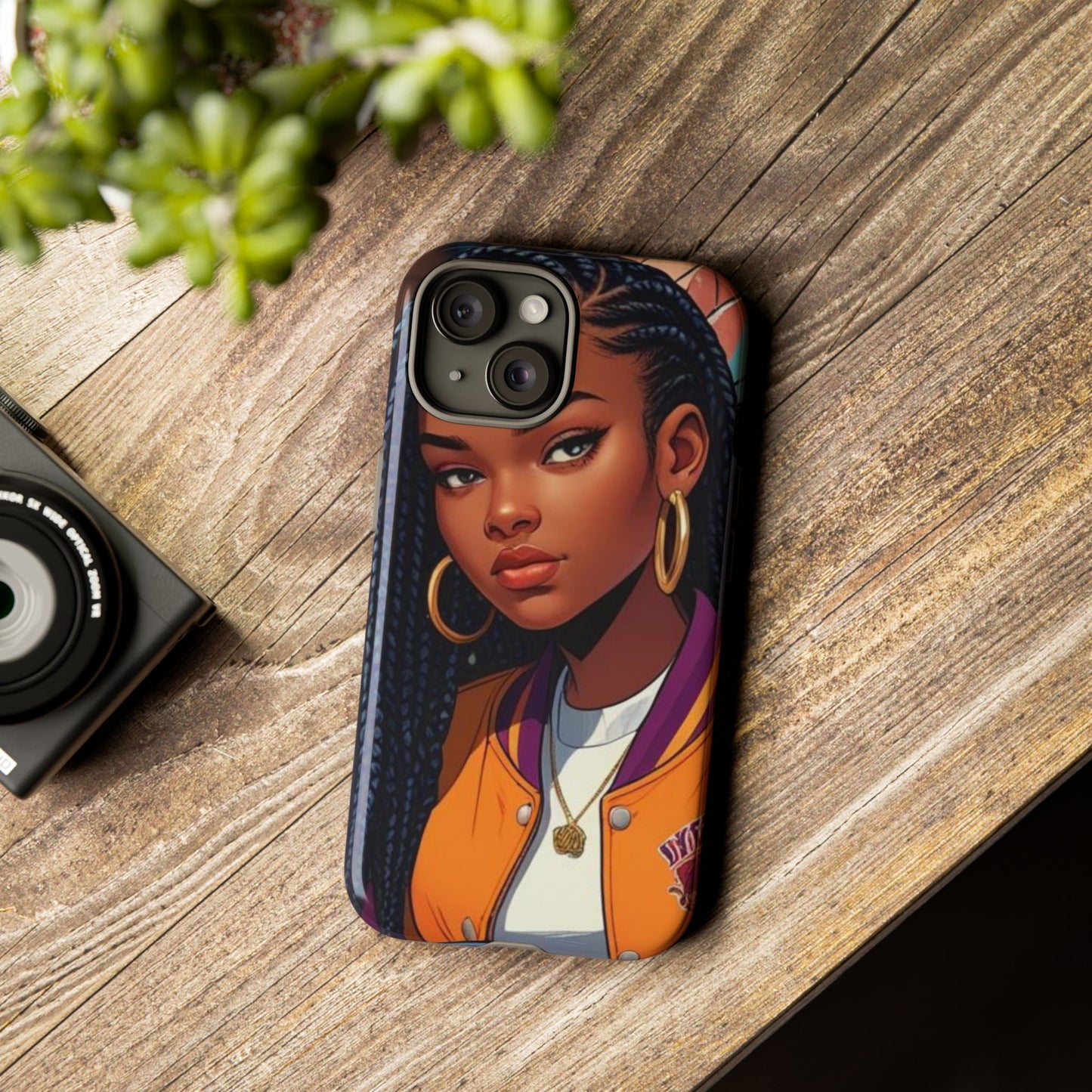 Stylish Phone Case - Urban Vibe, Tough Cases, Unique Artwork, Gifts for Teens, Trendy Accessories, Phone Protection, Girls