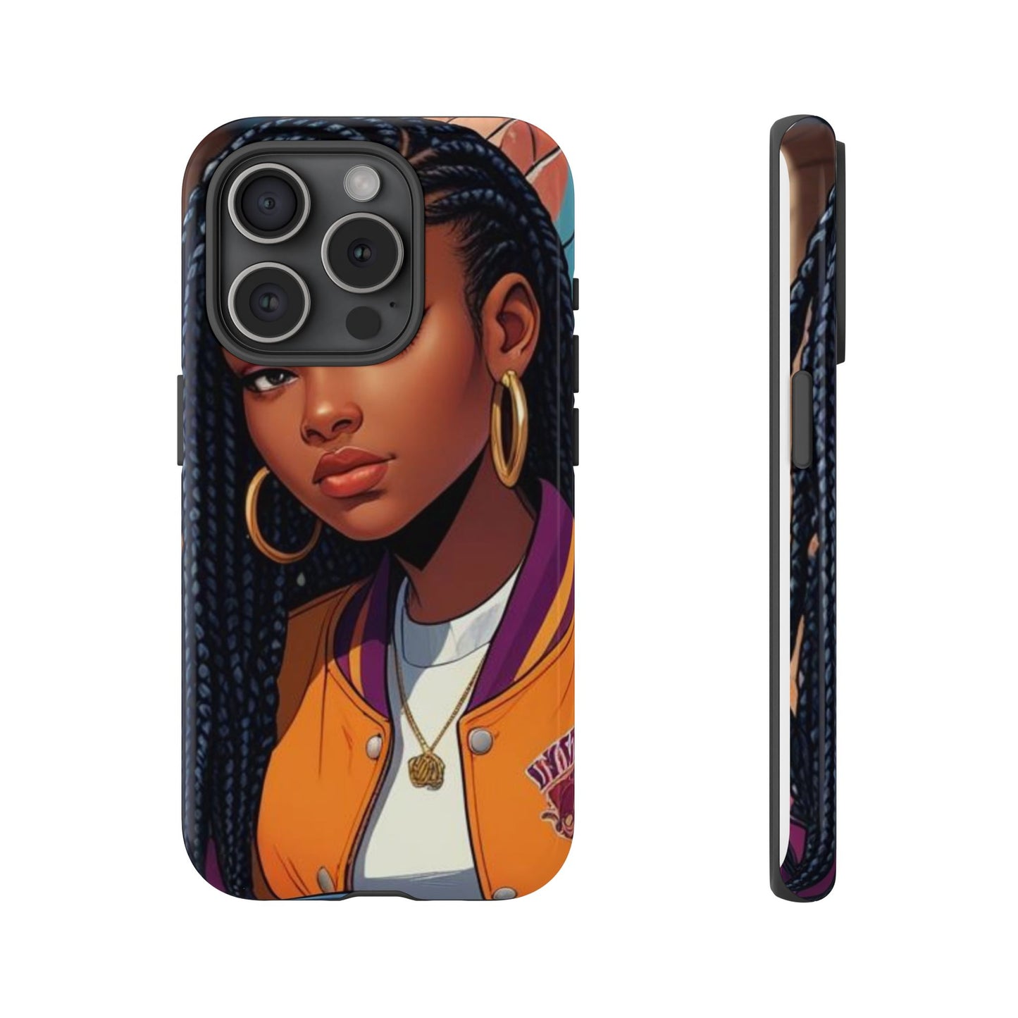 Stylish Phone Case - Urban Vibe, Tough Cases, Unique Artwork, Gifts for Teens, Trendy Accessories, Phone Protection, Girls