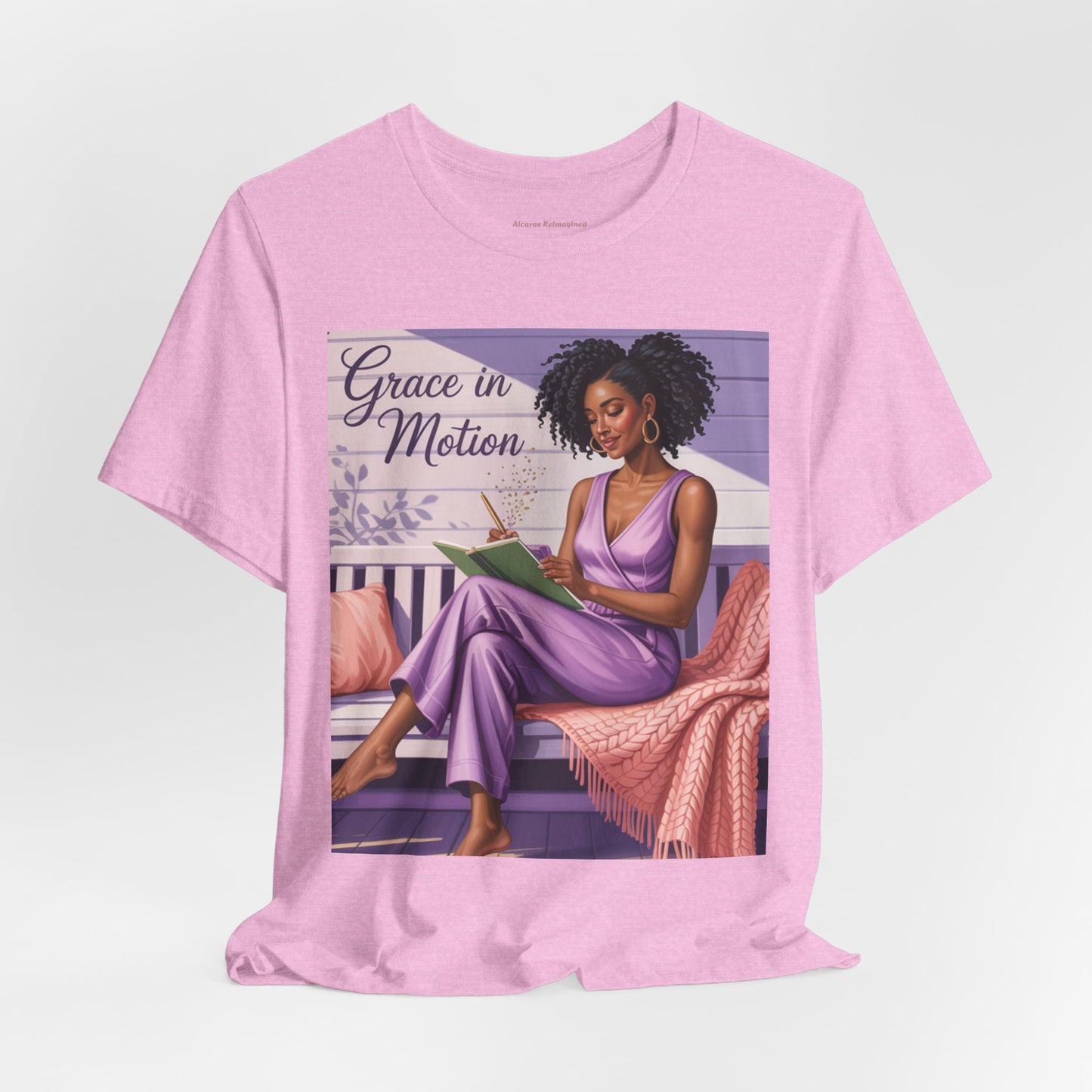 Grace in Motion Unisex Jersey Tee - Empowering Art for Relaxation and Self-Care