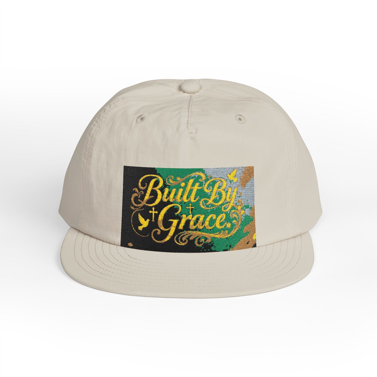 Built By Grace Surf Cap – Sequin Patch Beach Hat