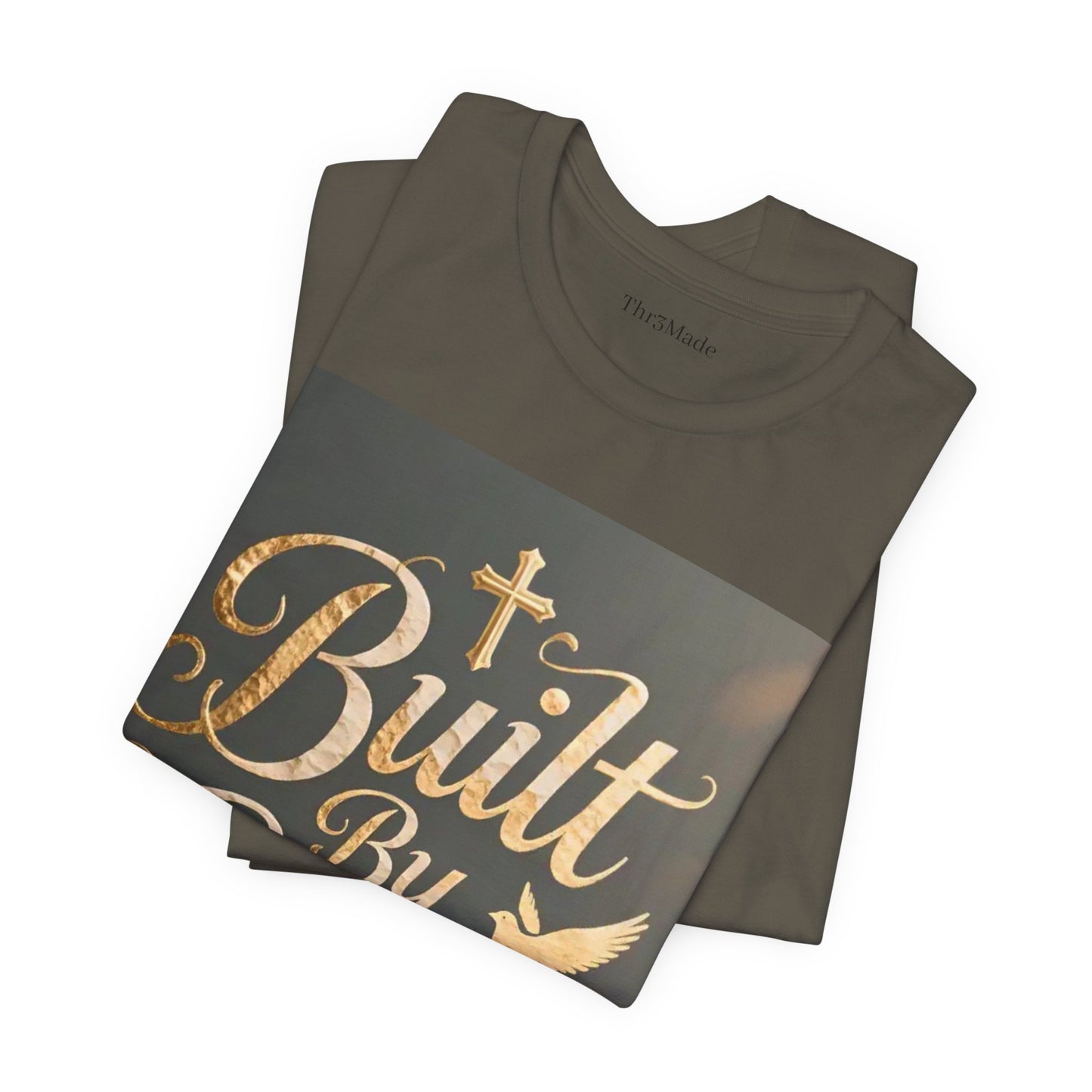 Built By Grace T‑Shirt — Christian Faith Inspirational Tee