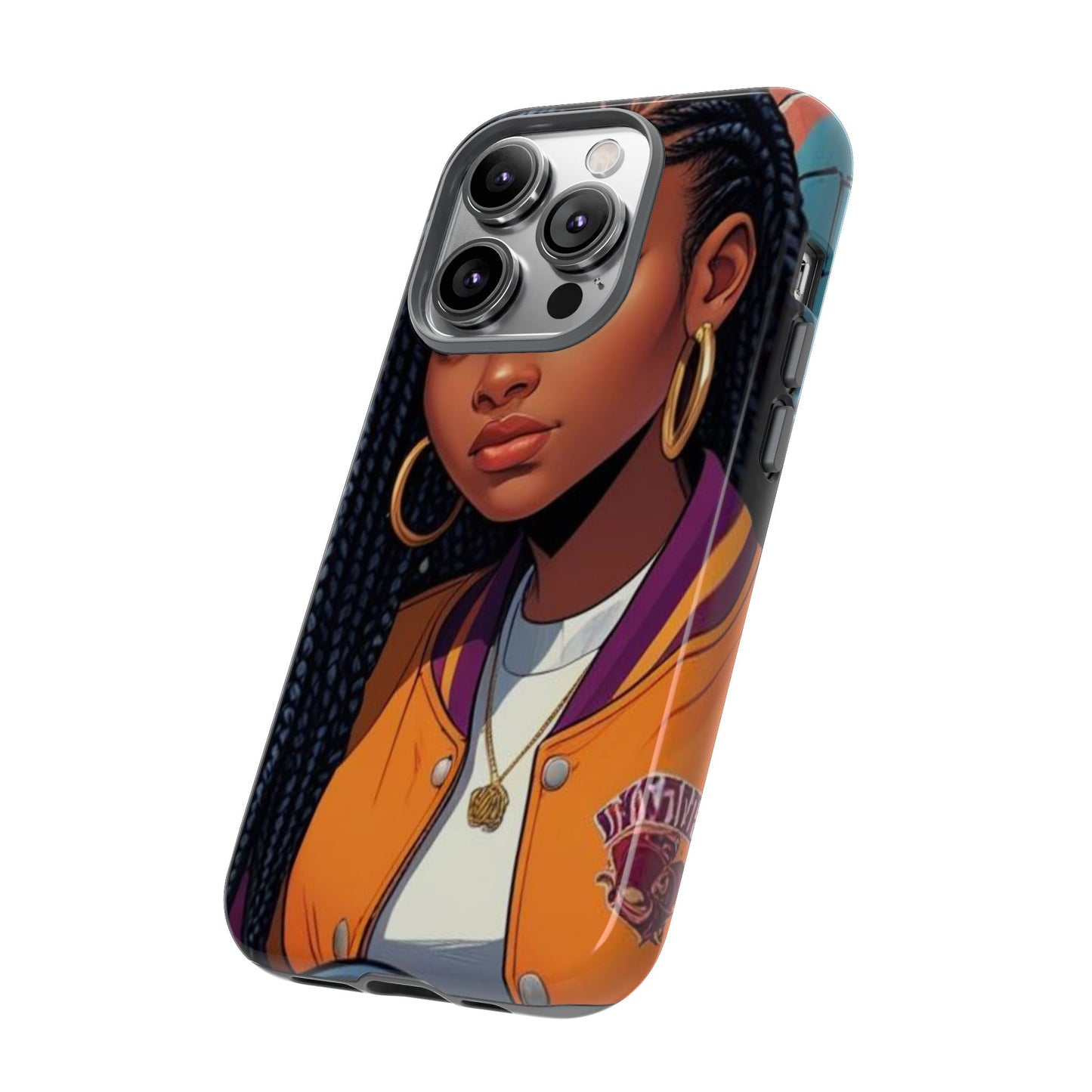 Stylish Phone Case - Urban Vibe, Tough Cases, Unique Artwork, Gifts for Teens, Trendy Accessories, Phone Protection, Girls