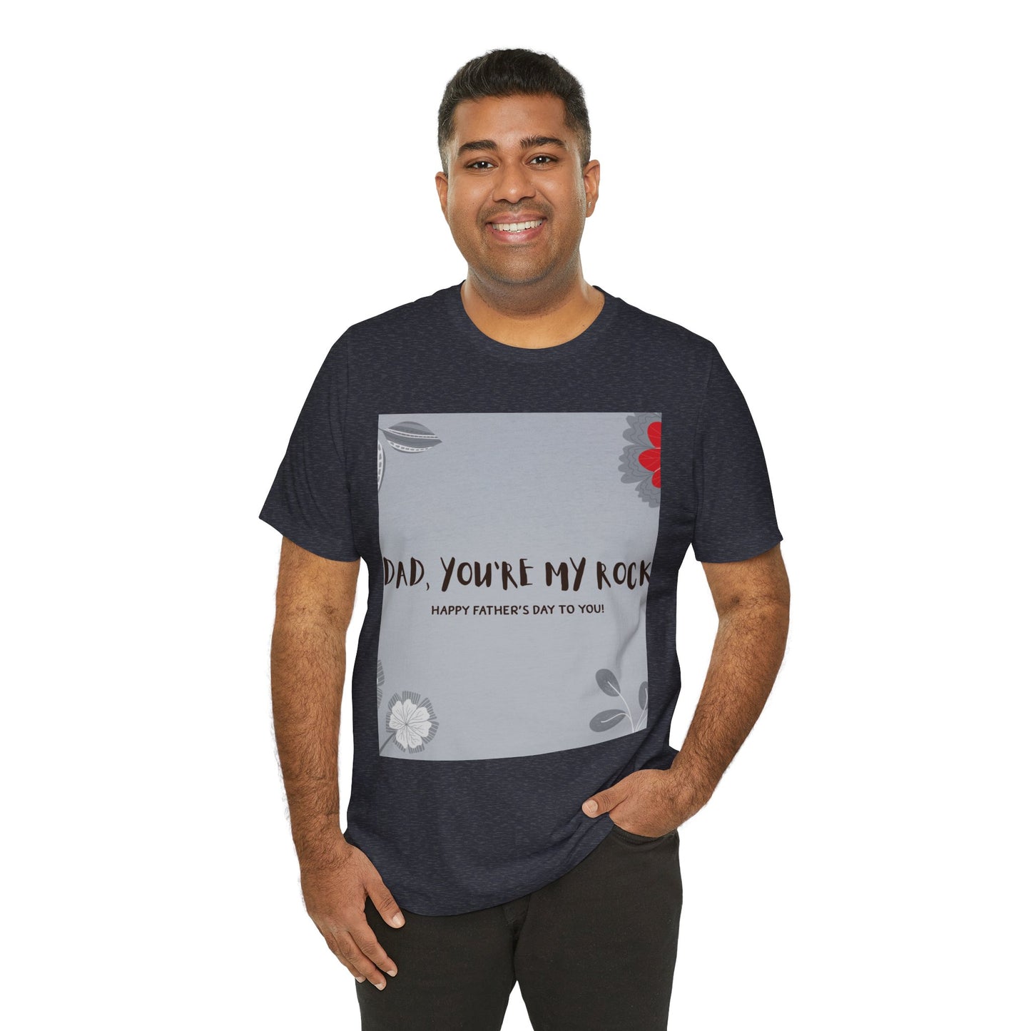 Father's Day Unisex Tee, Dad Gift Shirt, Casual Reminder, Family Love Apparel, Thoughtful Father's Day Gift