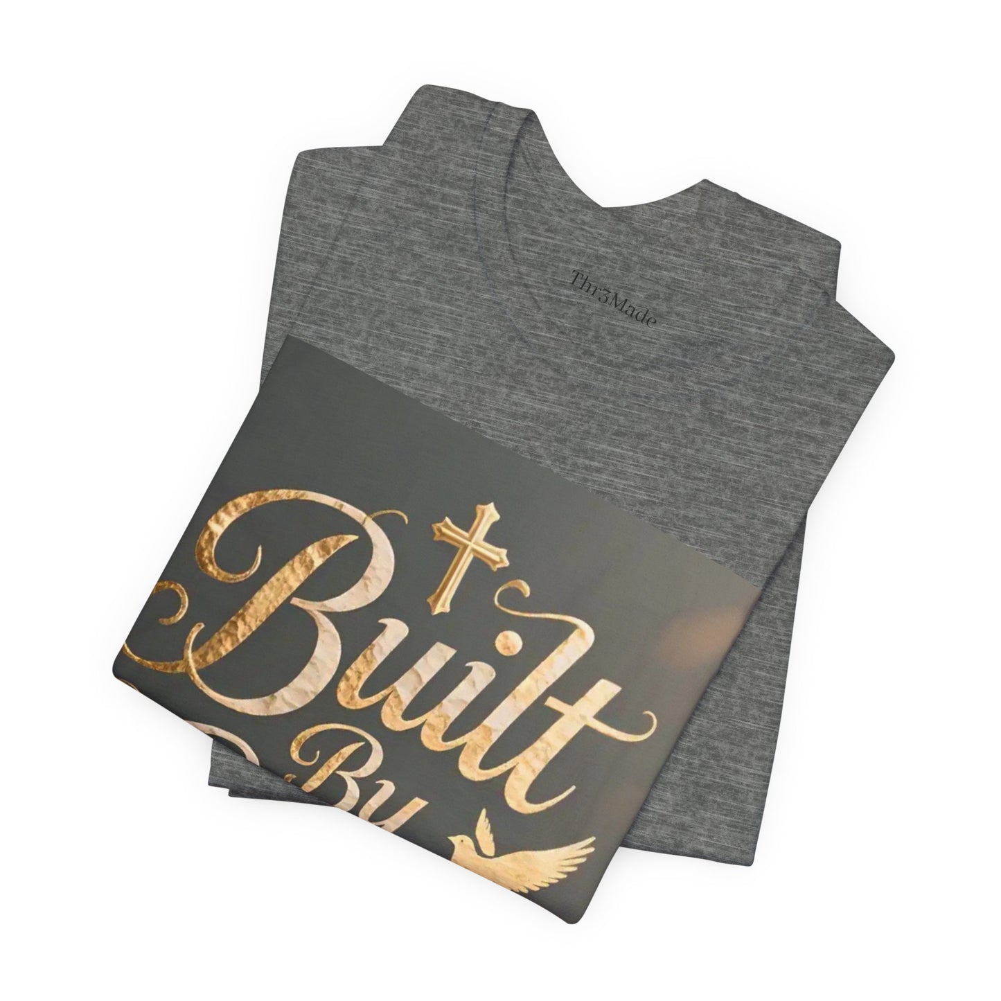 Built By Grace T‑Shirt — Christian Faith Inspirational Tee