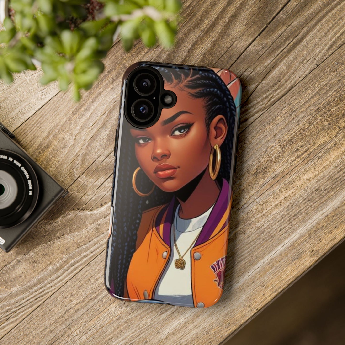 Stylish Phone Case - Urban Vibe, Tough Cases, Unique Artwork, Gifts for Teens, Trendy Accessories, Phone Protection, Girls