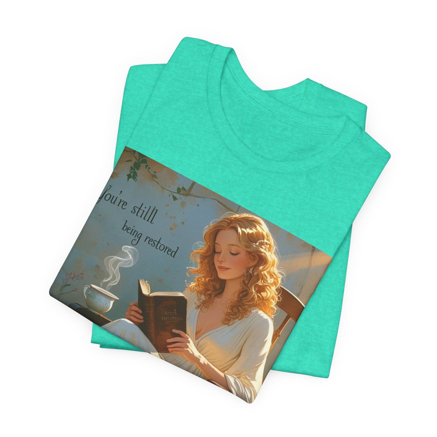 Relaxed Reading Tee - Vintage Aesthetic Tee, Book Lover Gift, Casual Wear, Literary Shirt, Cozy Fashion, women empowerment