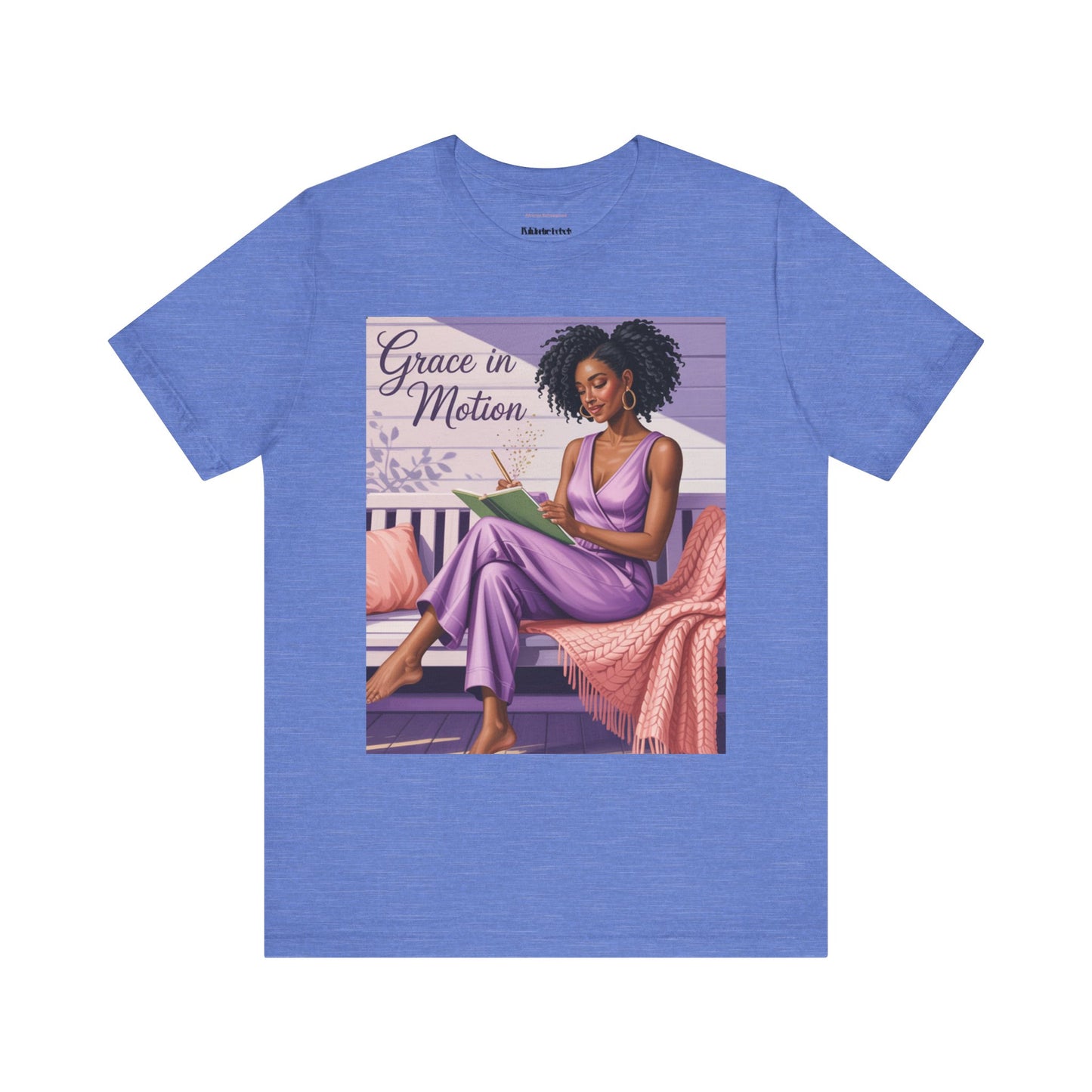 Grace in Motion Unisex Jersey Tee - Empowering Art for Relaxation and Self-Care