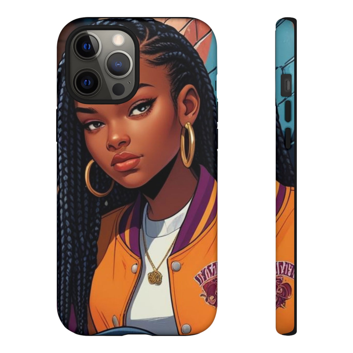 Stylish Phone Case - Urban Vibe, Tough Cases, Unique Artwork, Gifts for Teens, Trendy Accessories, Phone Protection, Girls