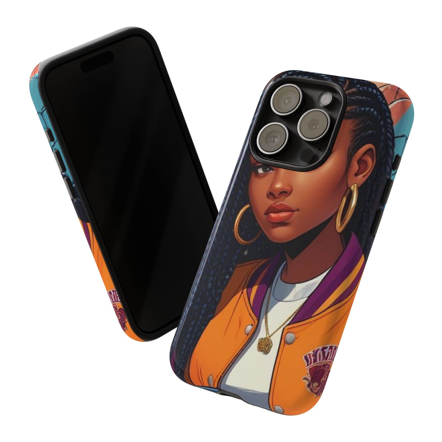 Stylish Phone Case - Urban Vibe, Tough Cases, Unique Artwork, Gifts for Teens, Trendy Accessories, Phone Protection, Girls