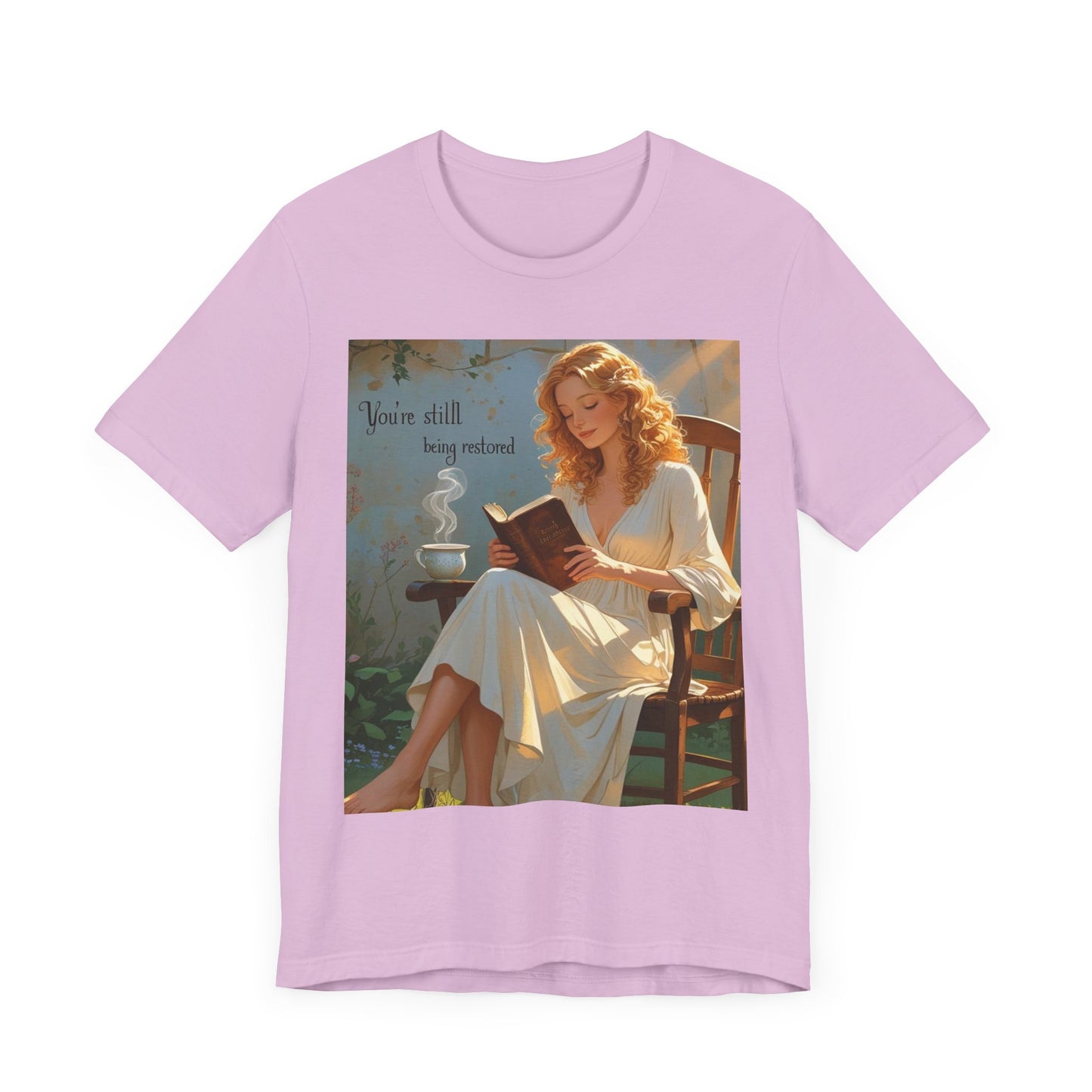 Relaxed Reading Tee - Vintage Aesthetic Tee, Book Lover Gift, Casual Wear, Literary Shirt, Cozy Fashion, women empowerment