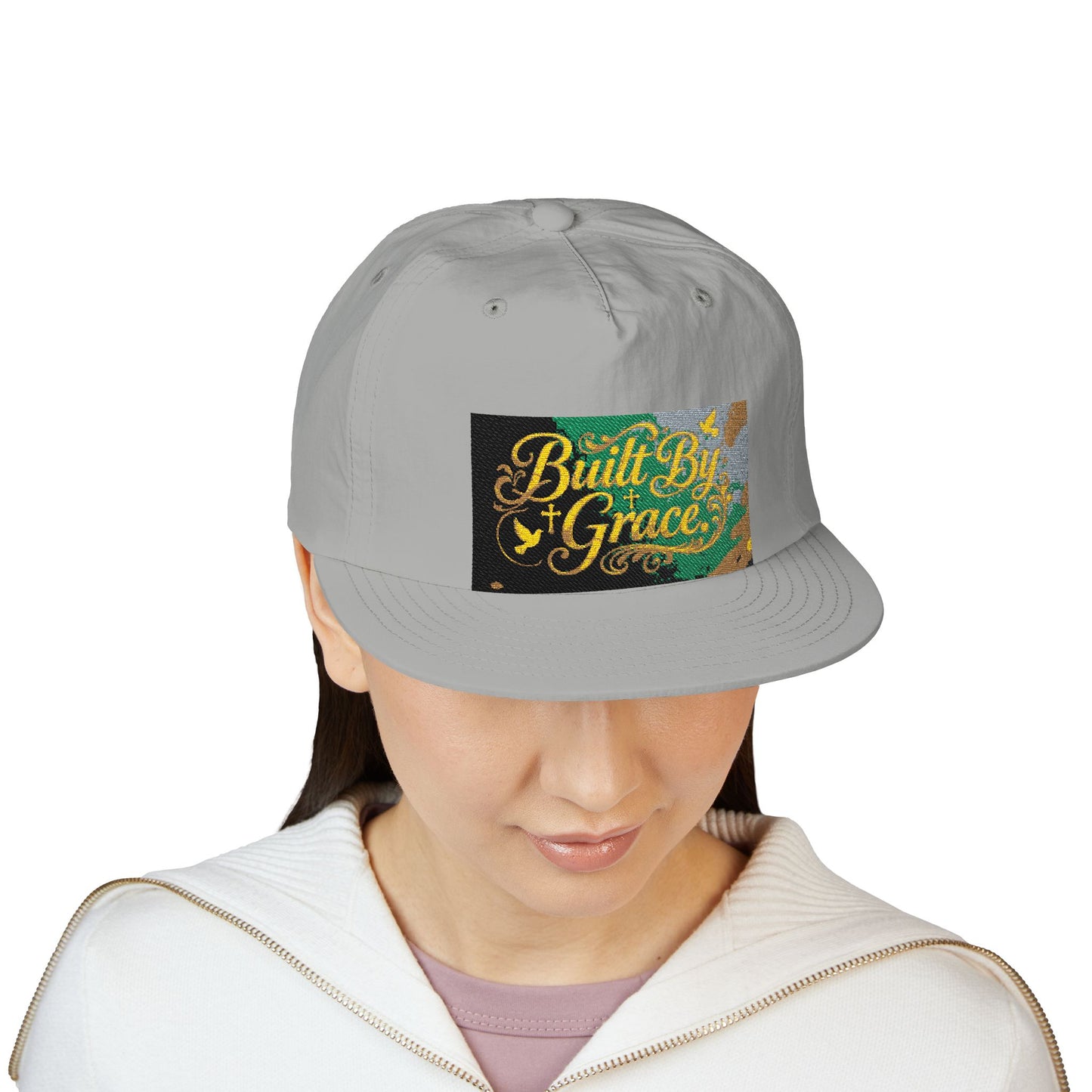 Built By Grace Surf Cap – Sequin Patch Beach Hat
