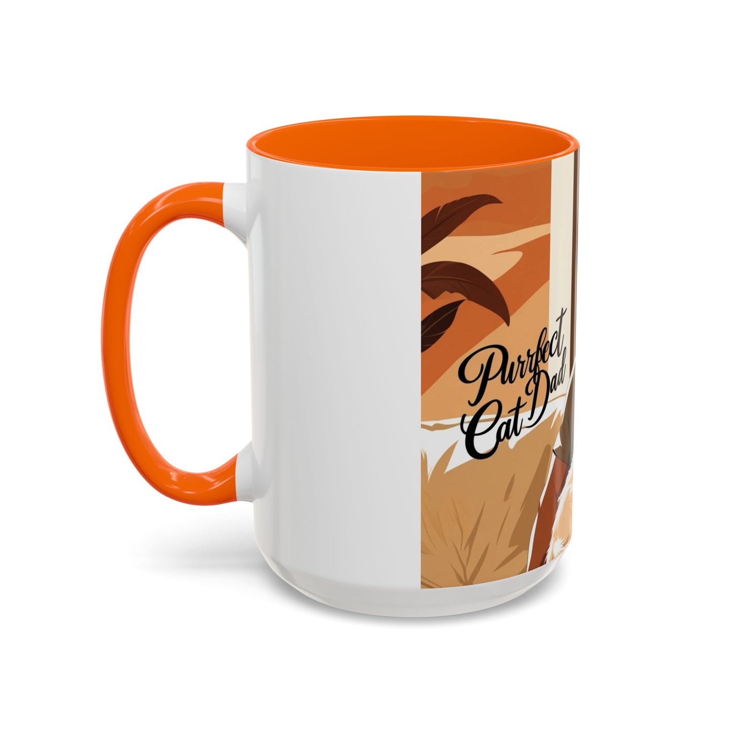 Perfect Dad Coffee Mug | Cat Lover Gift | Fun Mug for Dad | Personalized Drinkware | Fathers Day Gift Idea | Coffee Cup for Cat Dads